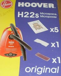 Sac aspirateur H22s Hoover