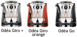 Machine café Odéa Giro plus, Giro orange, Go Saeco